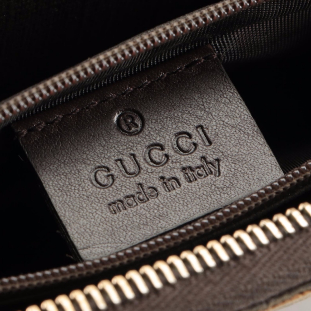 Authentic Handpainted Gucci Zip-Around Continental Wallet in GG Supreme Canvas - Picture 6 of 15